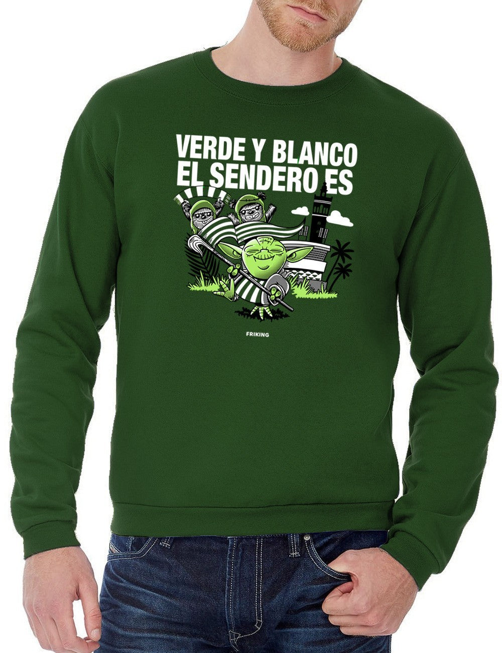  Verde y blanco el sendero es 