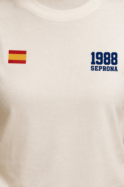 Camiseta SEPRONA Guardia Civil 1988 Minimal – Blanco roto