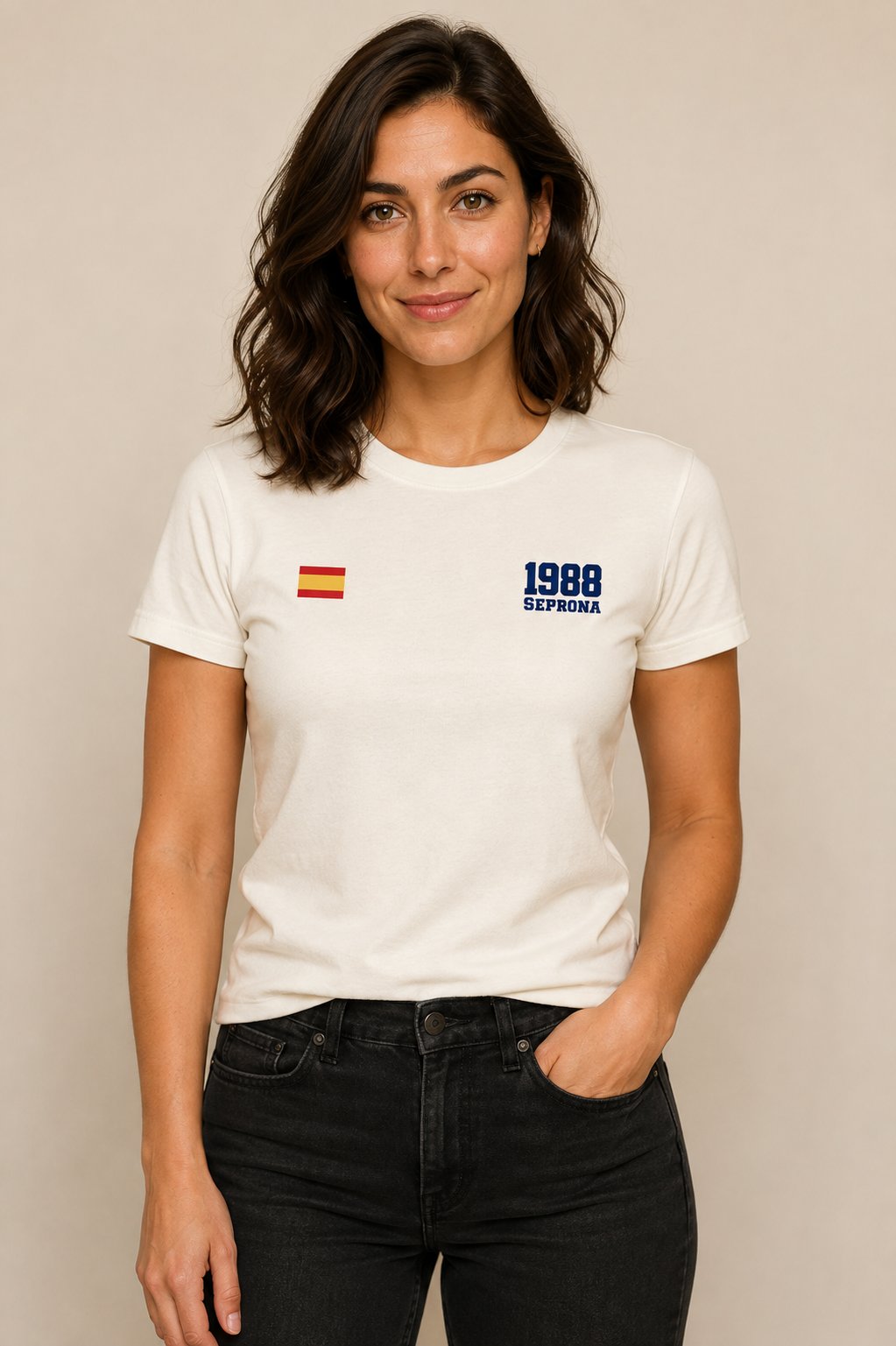 Camiseta SEPRONA Guardia Civil 1988 Minimal – Blanco roto