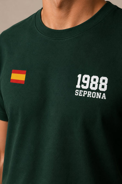 Camiseta SEPRONA Guardia Civil 1988 Minimal – Verde botella
