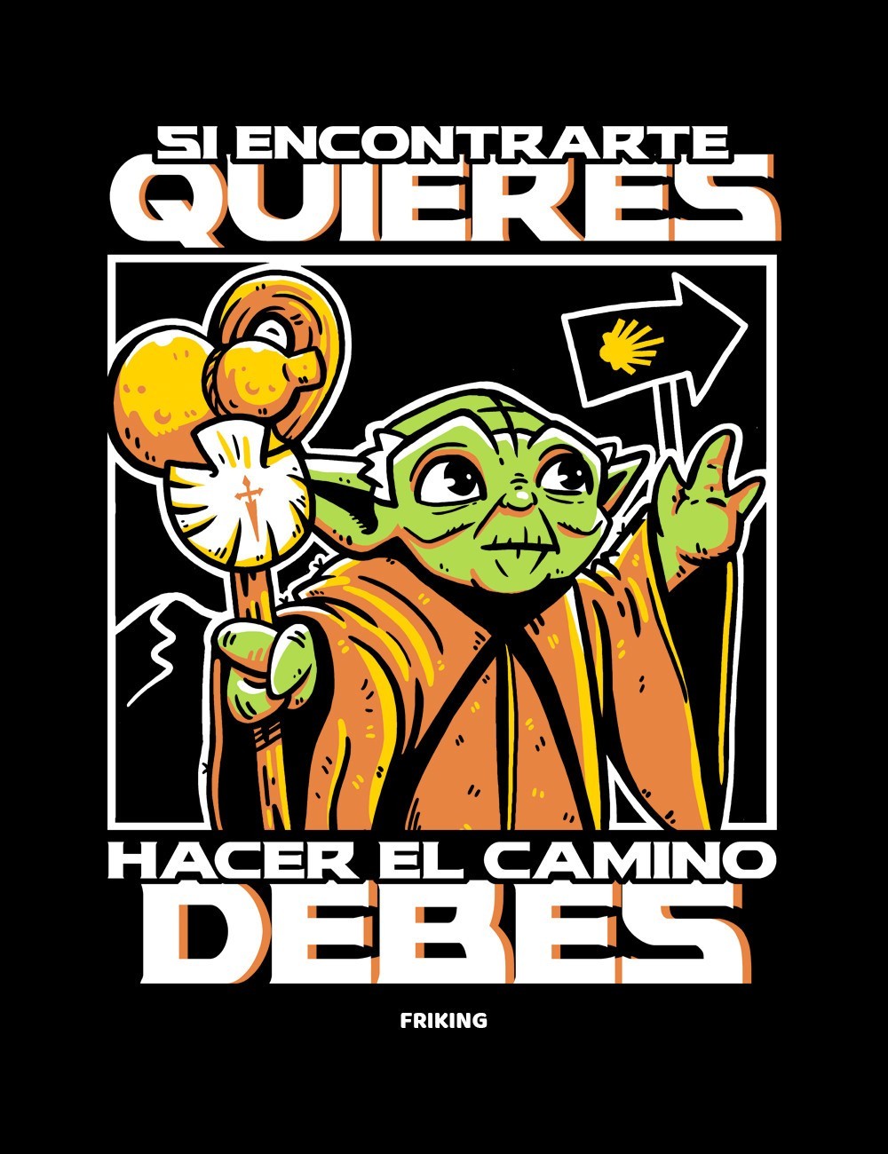 Si encontrarte quieres hacer el camino debes