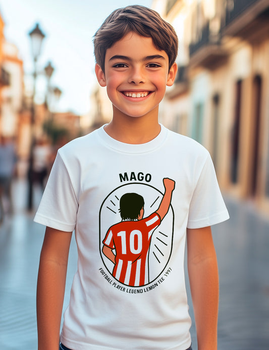 Mago rojo y blanco NIÑO