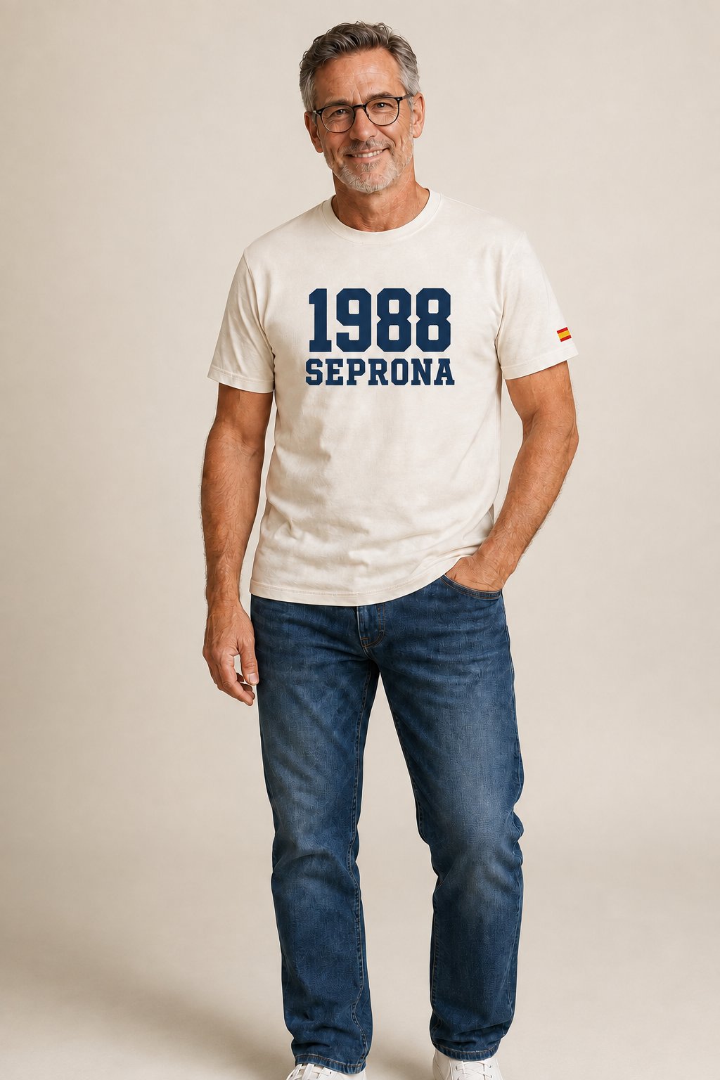Camiseta SEPRONA Guardia Civil 1988 – Blanco roto