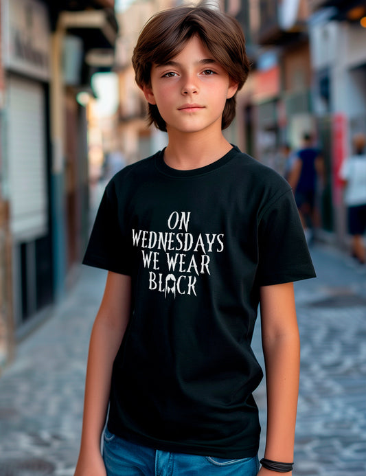 We wear black