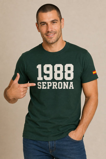 Camiseta SEPRONA Guardia Civil 1988 – Verde botella