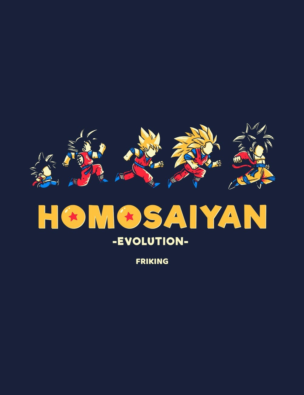  Homosaiyan Evolution