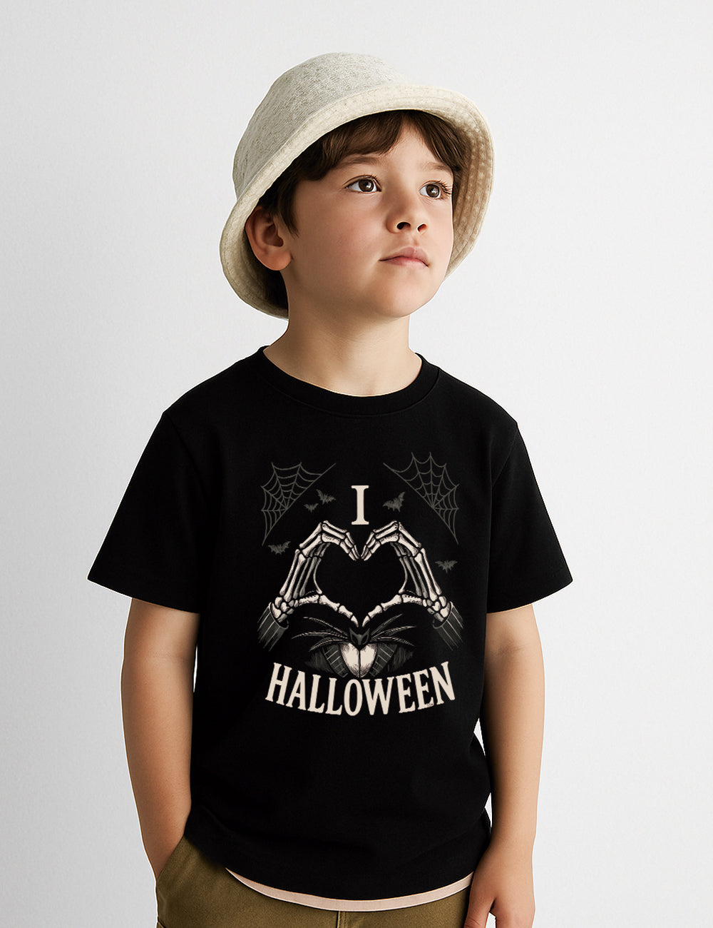 Love Halloween White