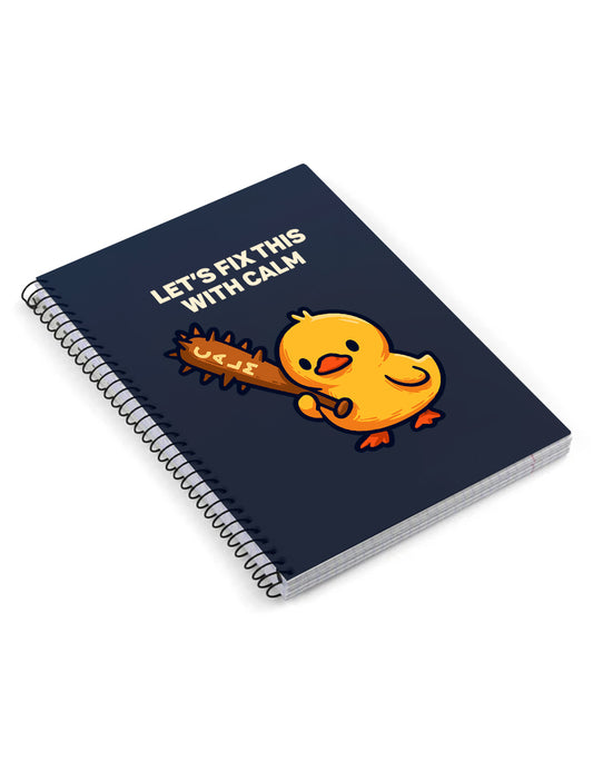 cuaderno Fix it with calm 