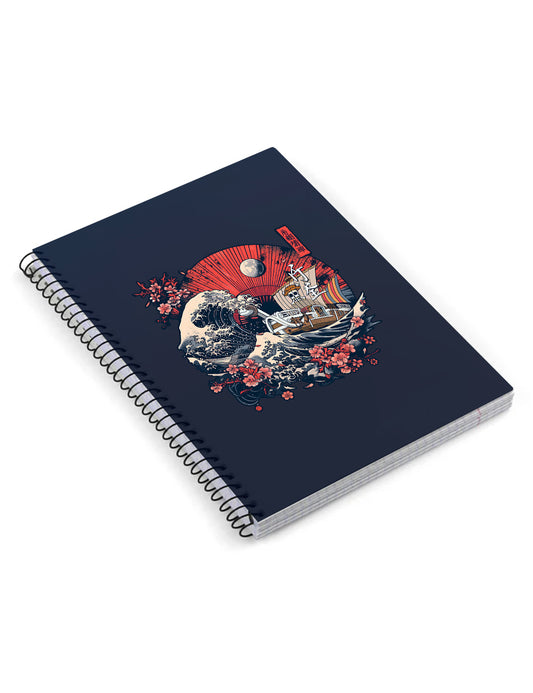 cuaderno Kanagawa night 