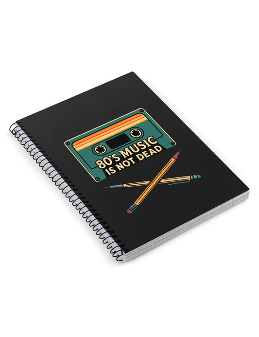 cuaderno 80’s Music