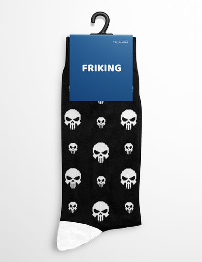 Calcetines Friking - Antihero skull 35-40