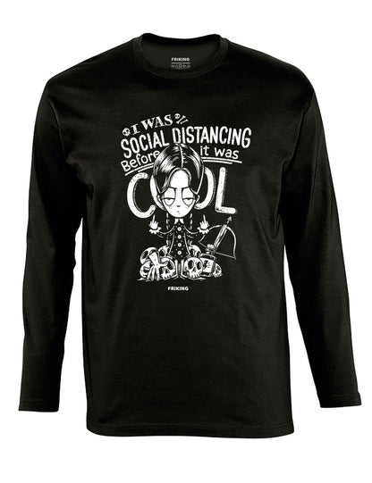 I was social distancing