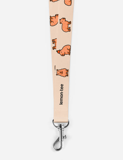 Lanyard Capibara Calcetin