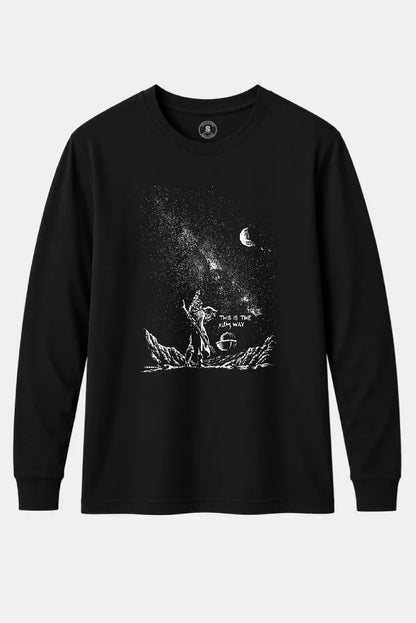 Camiseta manga larga This is the milky way