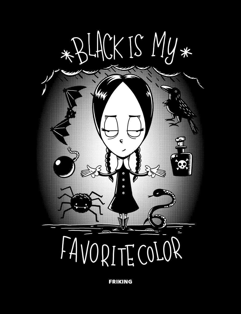 Black is my favorite color