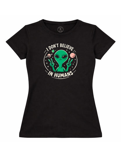 I don't believe in humans 