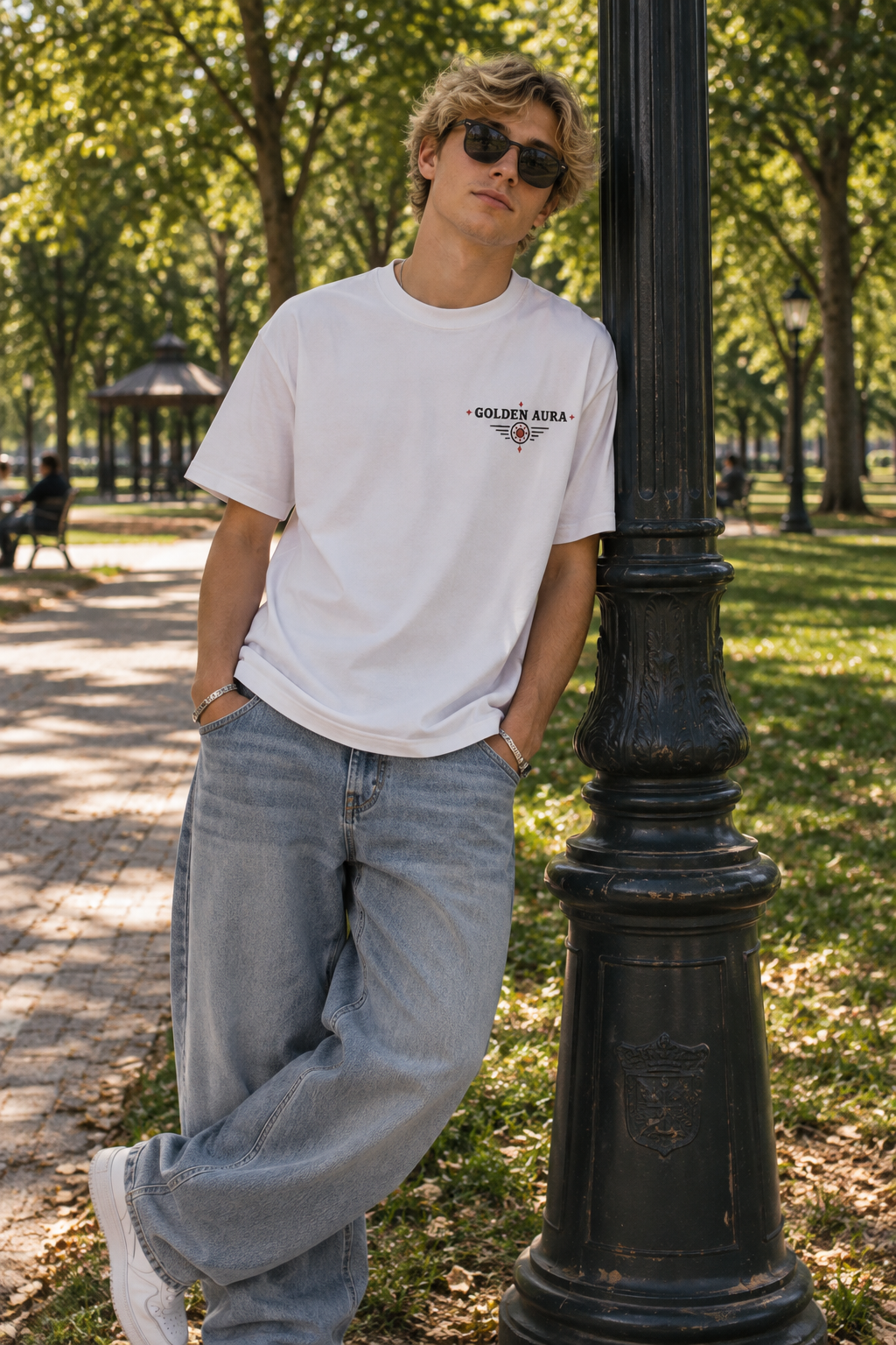 Camiseta Golden Aura – El nivel máximo del Aura Farming. - - - -