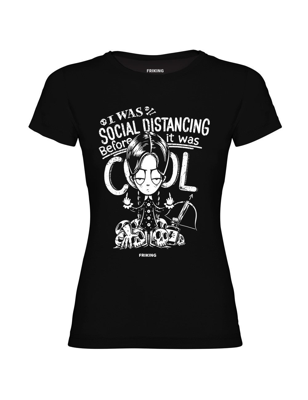 I was social distancing