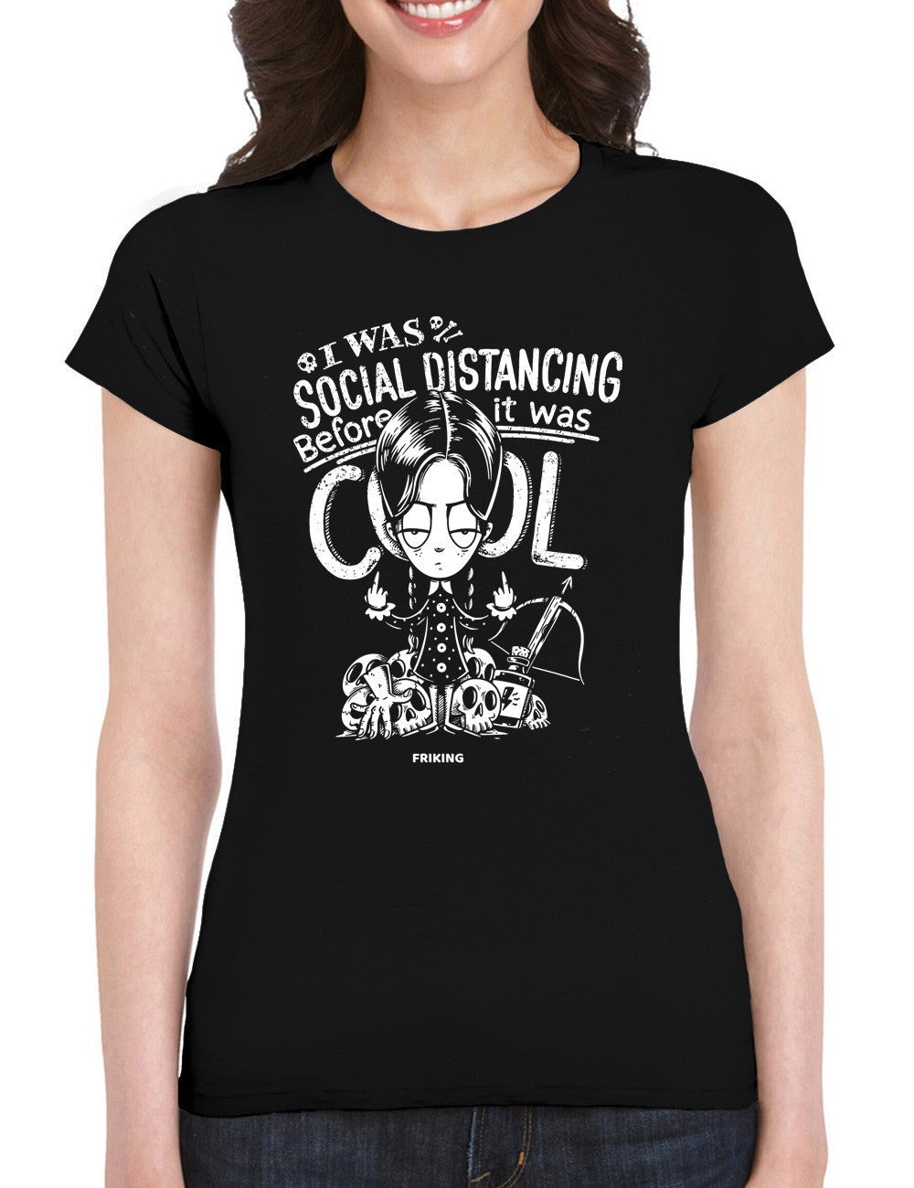 I was social distancing