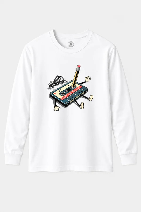Camiseta manga larga Don't kill the music