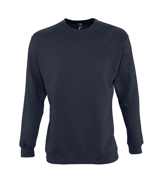 Customize your sweatshirt without unisex hood (Navy)