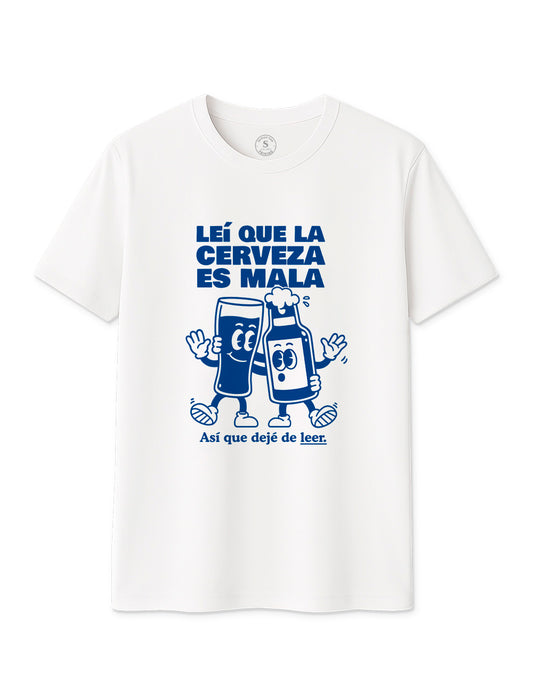 La cerveza es mala 