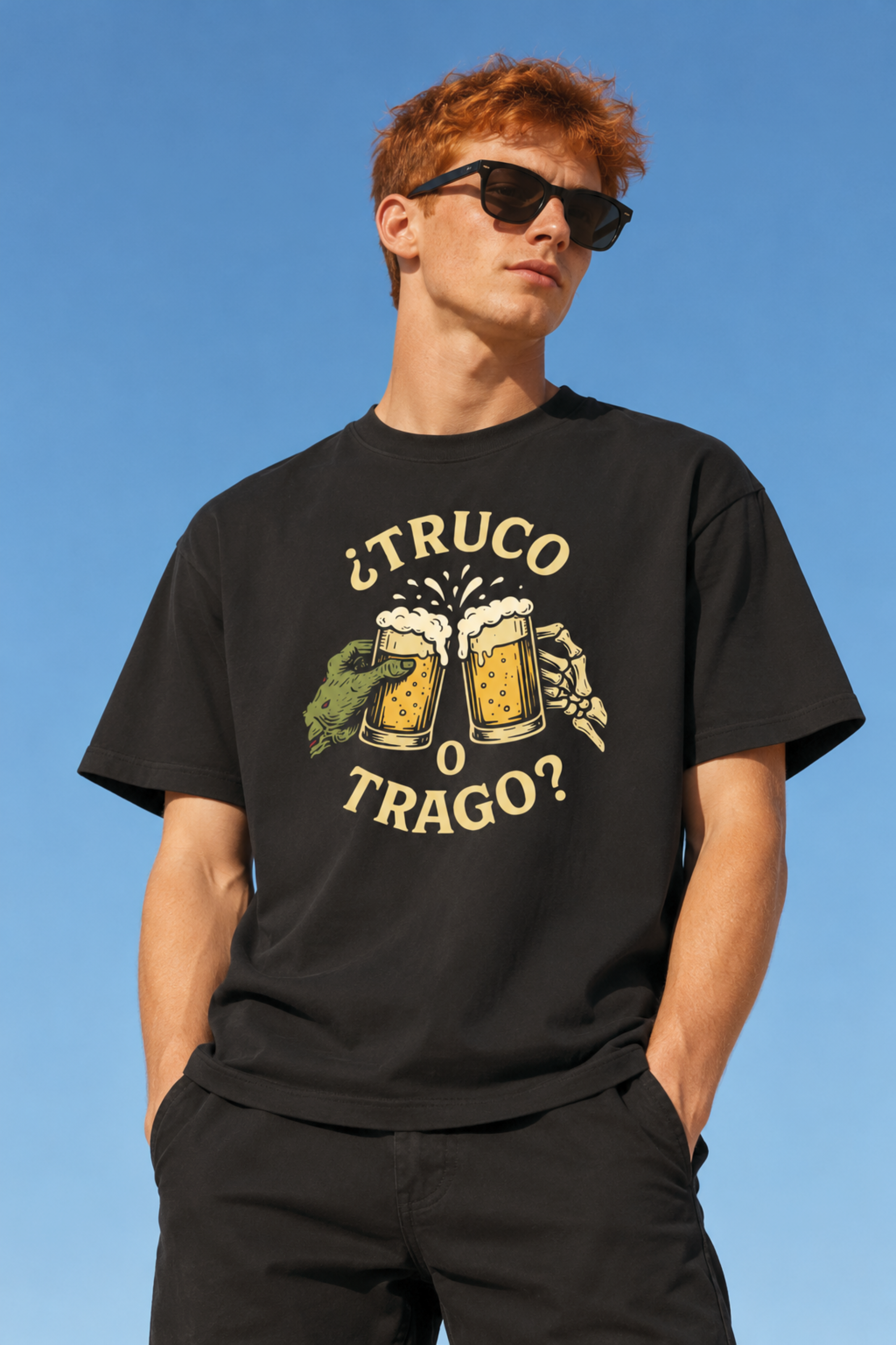 Camiseta Truco o Trago