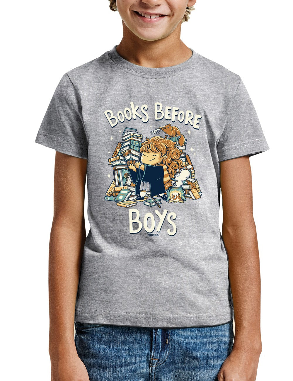 Books before boys