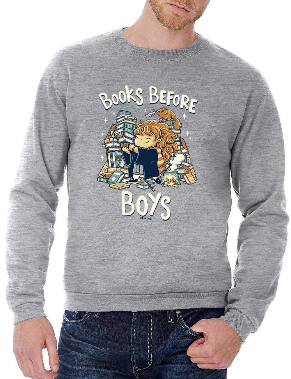 Books before boys