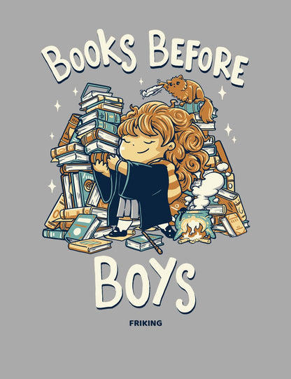 Books before boys