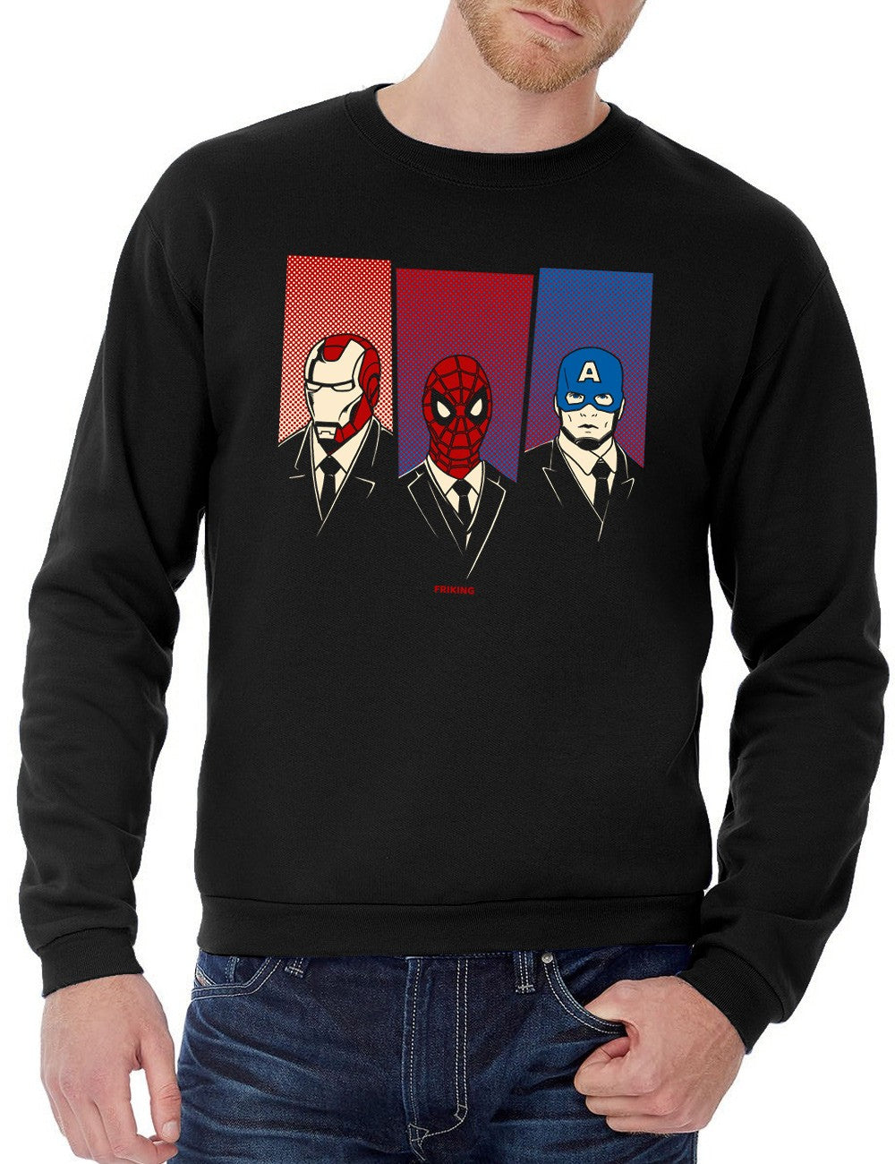 Heroes in suit