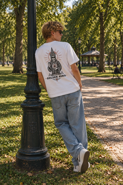 Camiseta Golden Aura – El nivel máximo del Aura Farming. - - - -