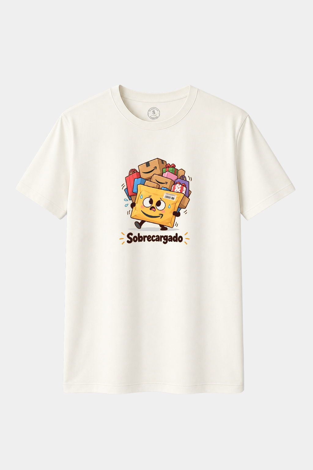 Camiseta Sobrecargado