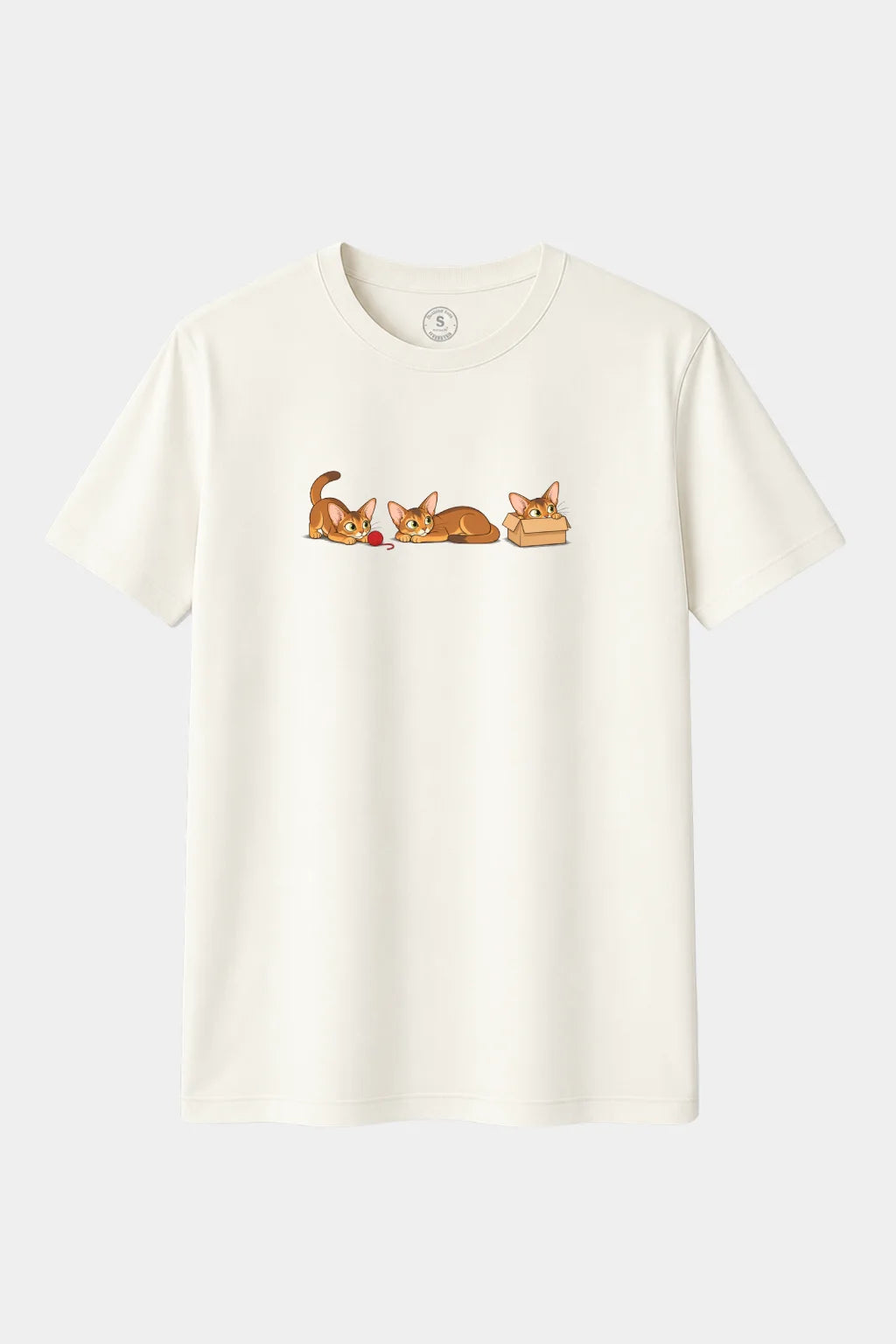 Camiseta Gatos Abisino