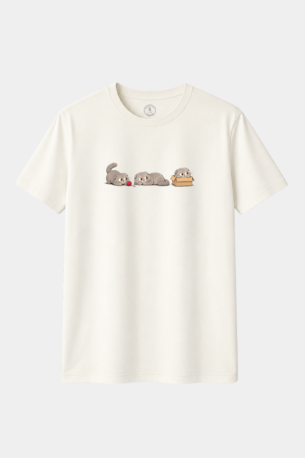 Camiseta Gatos Scottish Fold