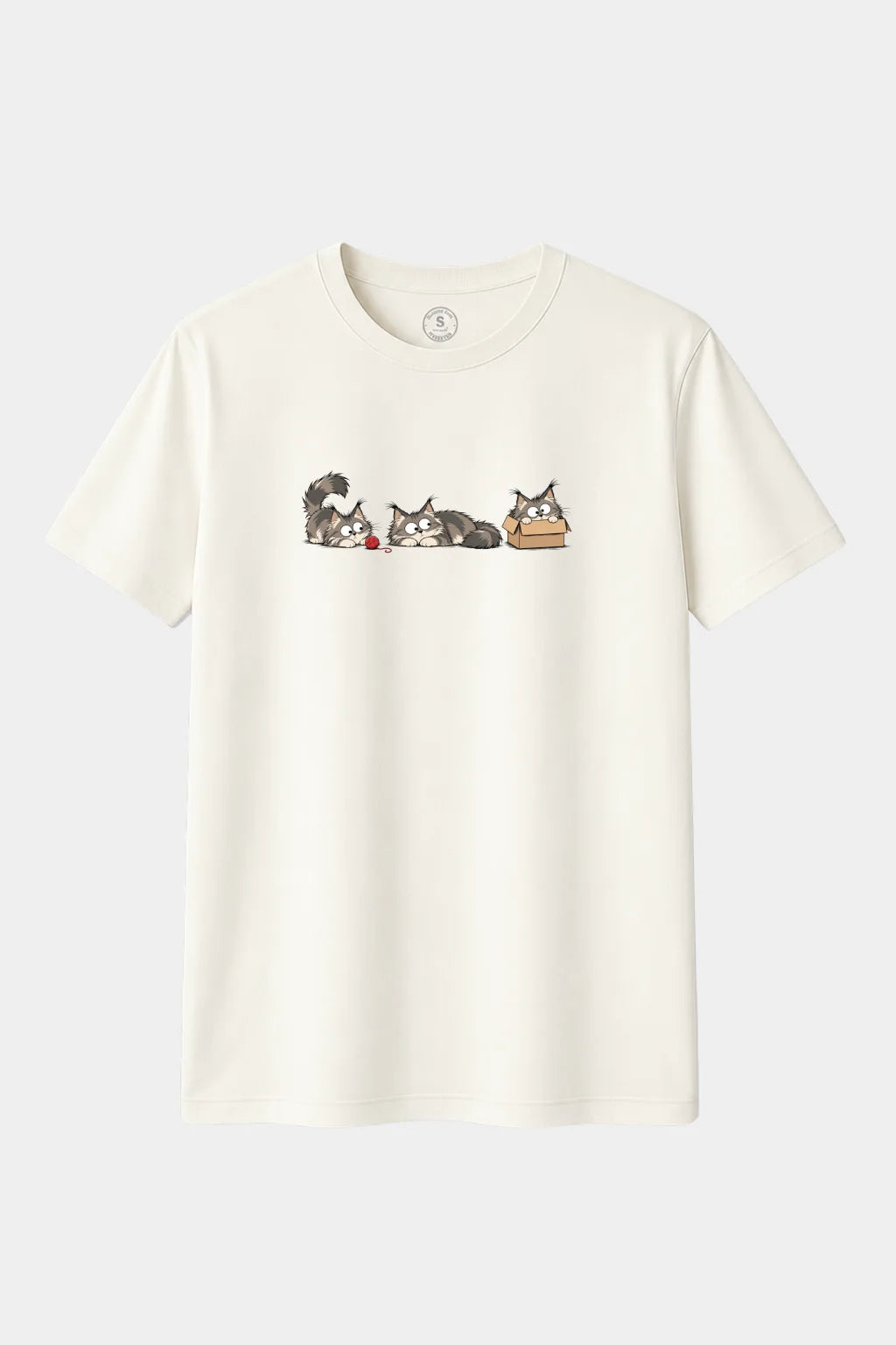 Camiseta Gatos Maine Coon