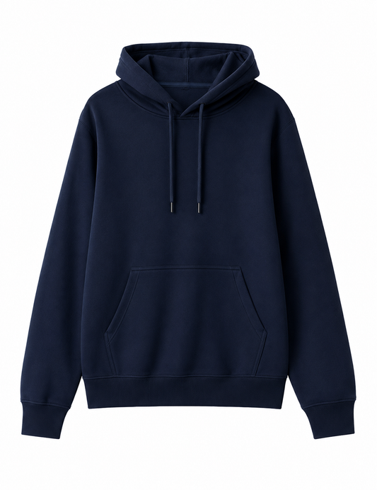 Personaliza tu sudadera con capucha Unisex (Navy)