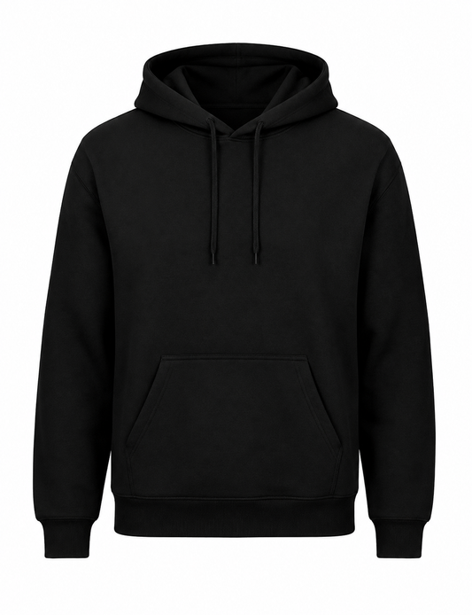 Personaliza tu sudadera con capucha Unisex (Negro)