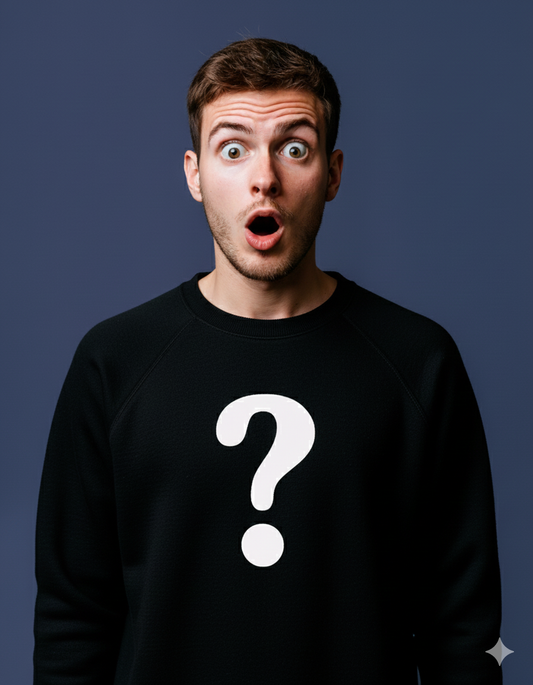 Man surprise t -shirt