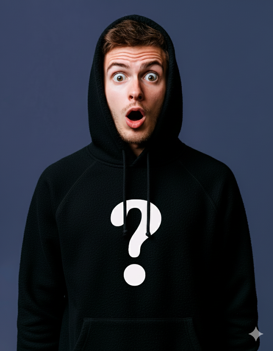 Sudadera Con Capucha Sorpresa Hombre