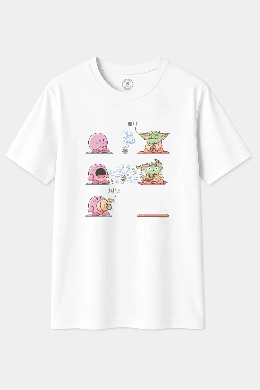 Camiseta Inhale and exhale