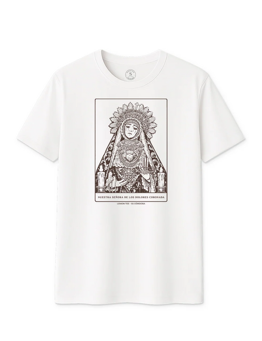 Camiseta NUESTRA SEÑORA DE LOS DOLORES CORONADA. 2026. L 1517