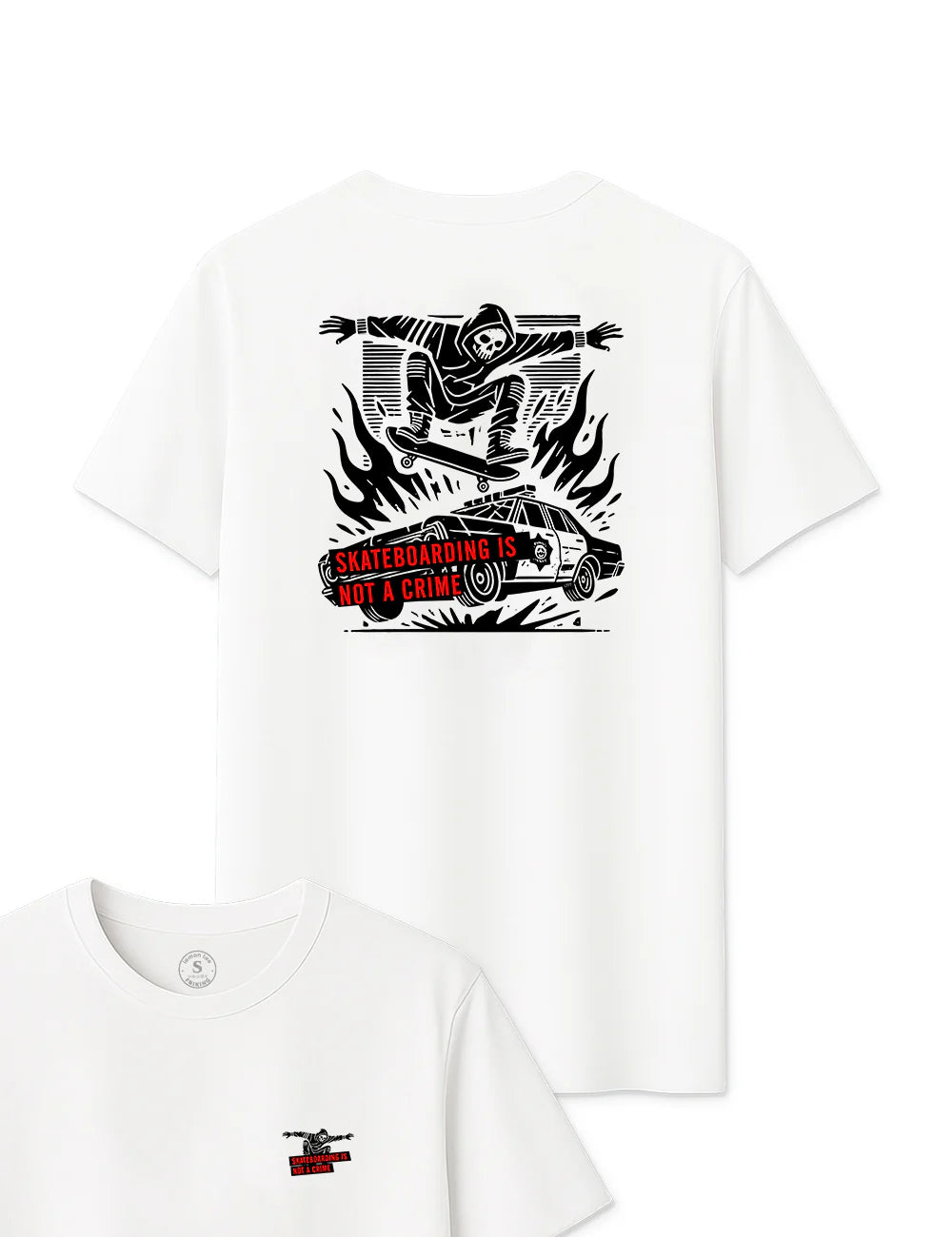 Skateboarding is not a crime L177