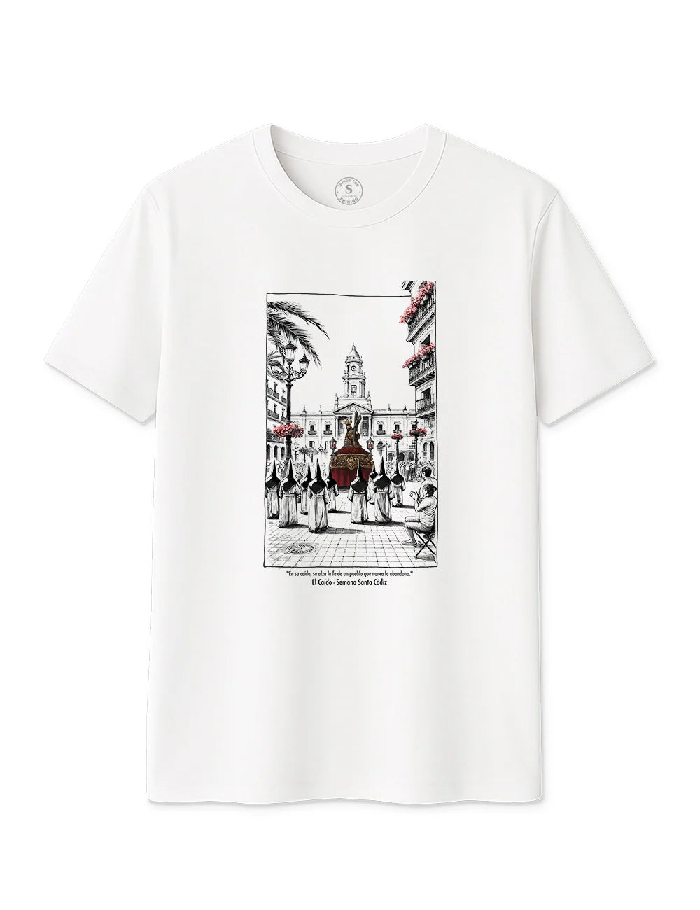 Camiseta El Caído. Cádiz. L386