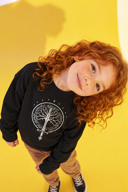 Camiseta manga larga White tree