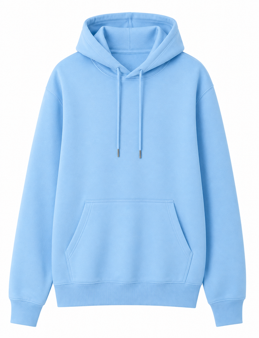 Personaliza tu sudadera con capucha Unisex (Celeste)