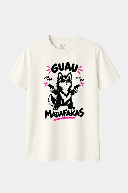 Camiseta Guau Madafakas Husky