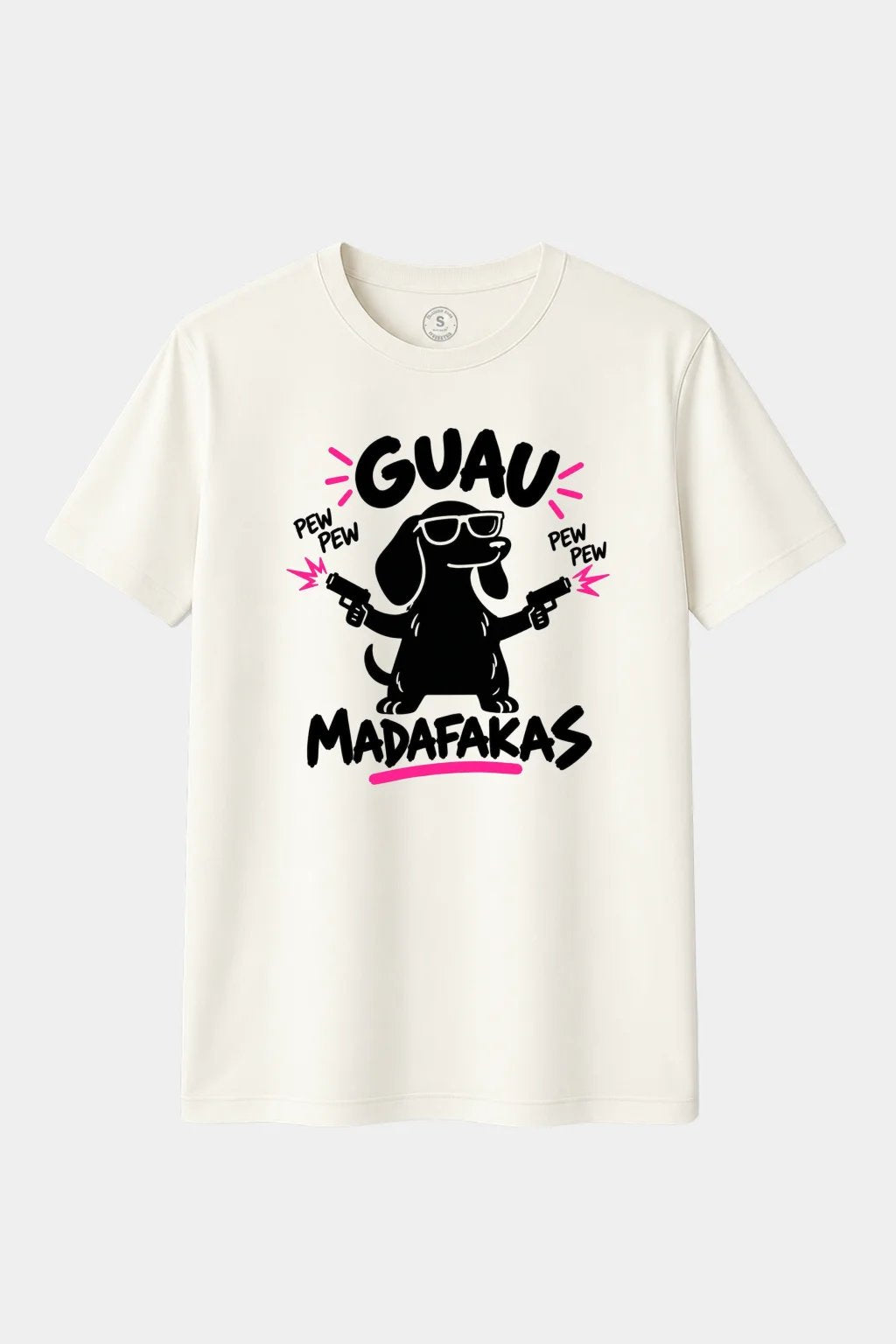 Camiseta Guau Madafakas Perro Salchicha