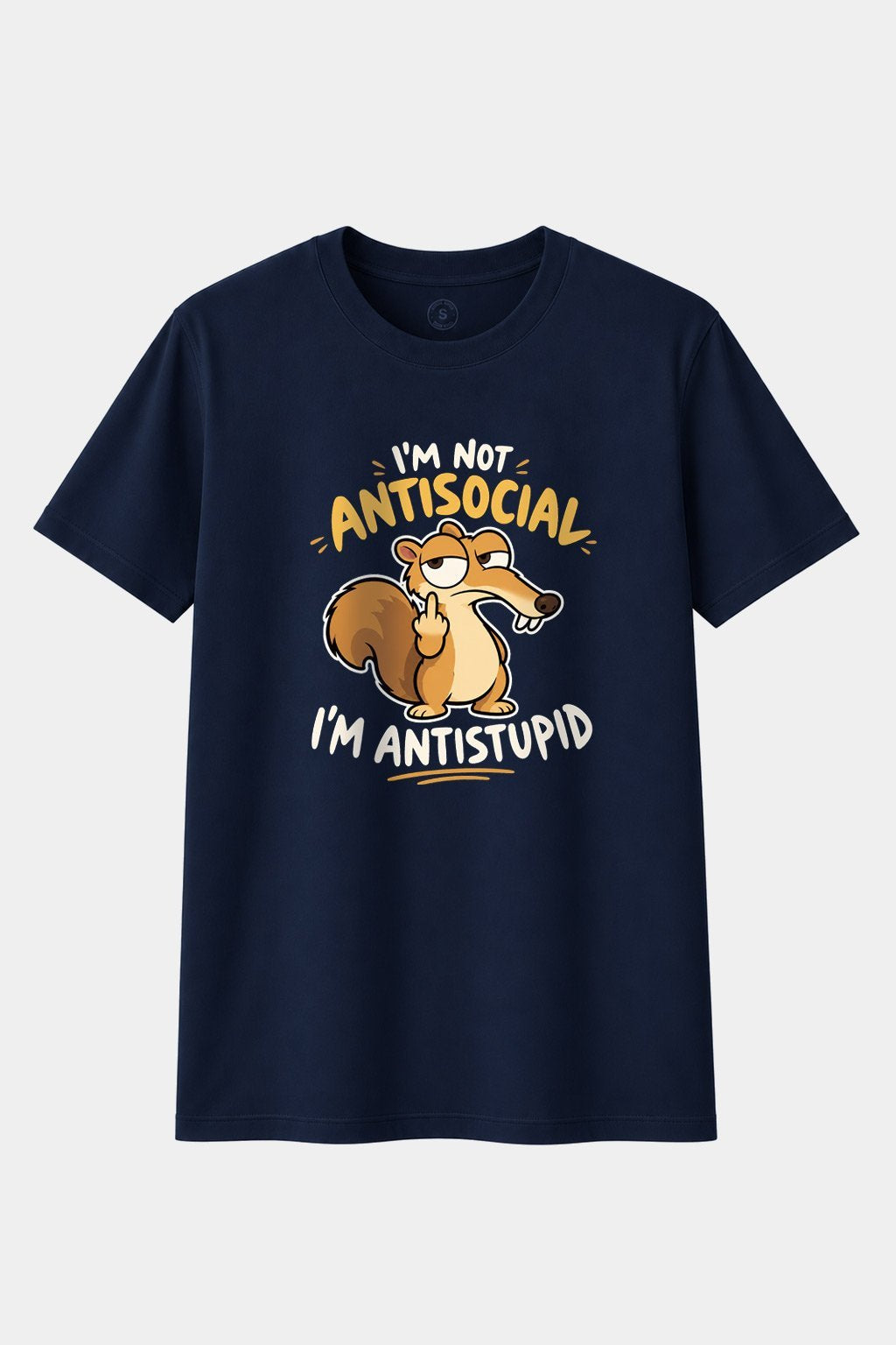 Camiseta I'm Not Antisocial, I'm Antistupid – Mi paciencia está en peligro de extinción