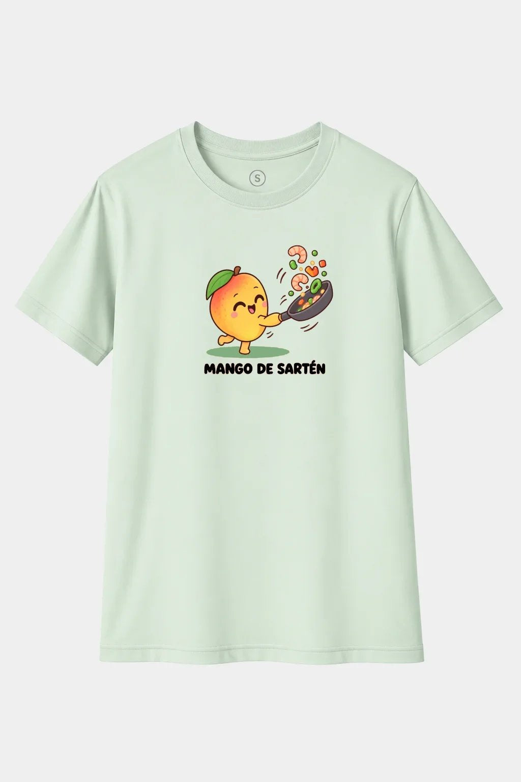 Camiseta Mango de Sartén – Humor, Juego de Palabras y Diseño Divertido